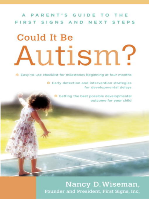 Title details for Could It Be Autism? by Nancy Wiseman - Available